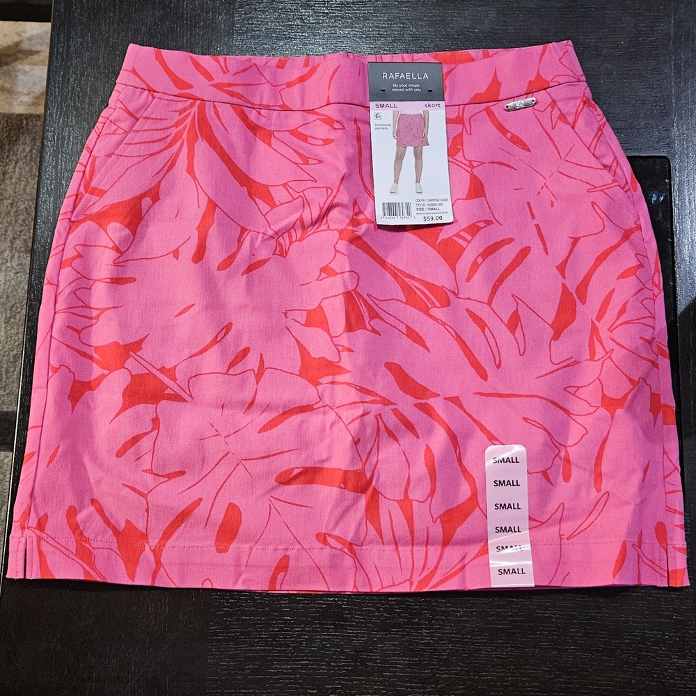 Rafaella Women's Tropical Pink Skort